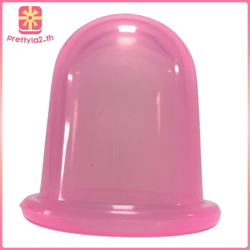 Cốc giác hơi mát xa chân không bằng silicon mini cho da mặt màu trong suốt 2 PRETTYIA2