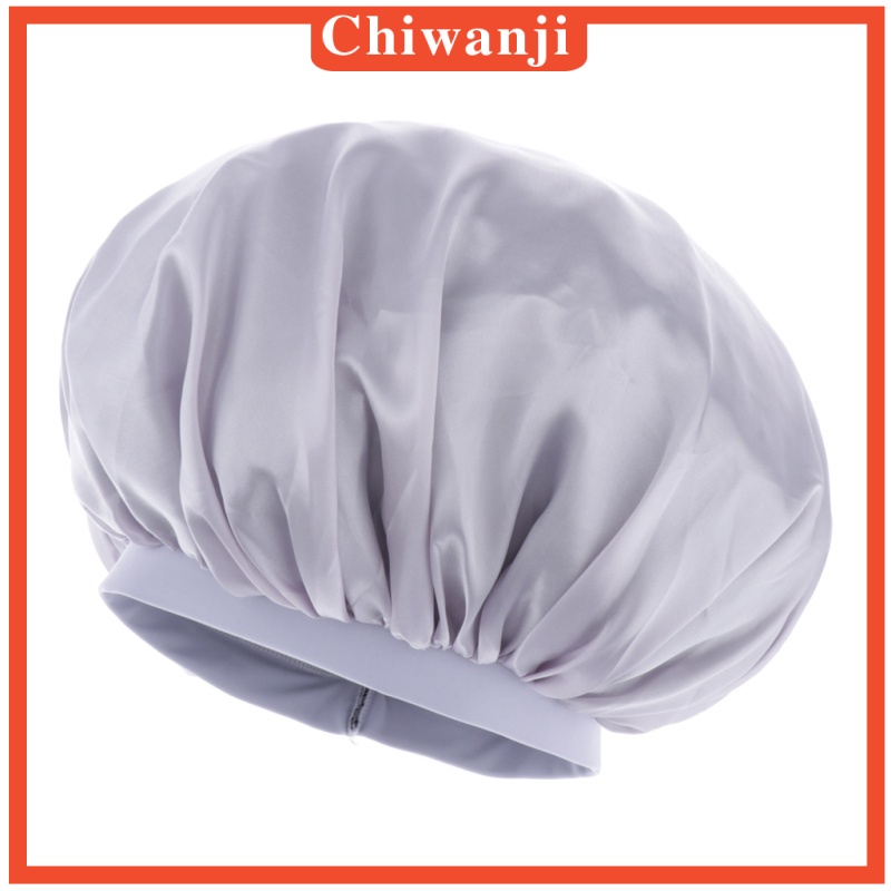 Mũ Trùm Đầu Bằng Lụa Satin Có Thể Điều Chỉnh Cho Tóc Xoăn Dài Tự Nhiên