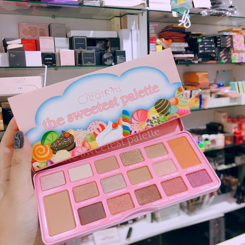 Bảng Phấn Mắt 16 Ô Beauty Creations The Sweetest Palette