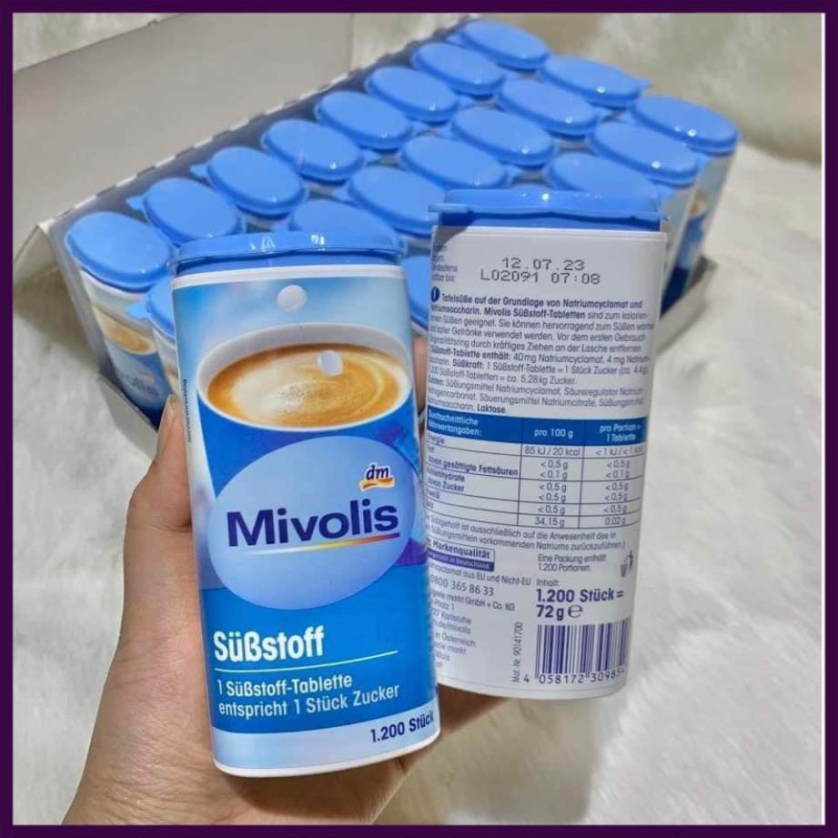 Đường ăn kiêng Mivolis Substoff 1200v Đức