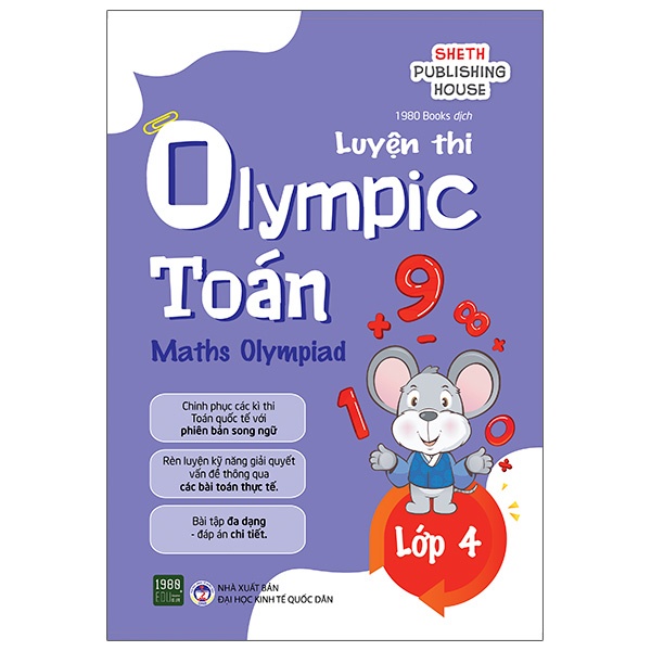 Sách - Luyện Thi Olympic Toán Lớp 4 - Maths Olympiad - 1980Books