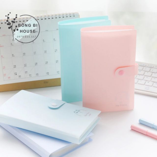 Album ảnh đựng 240 tấm 5.5*8.5 cm album đựng card