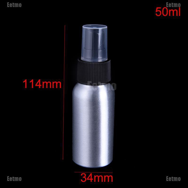 (hàng Mới Về) Bình Xịt Nước Làm Tóc Bằng Nhôm 1x30 / 50 / 100ml | BigBuy360 - bigbuy360.vn