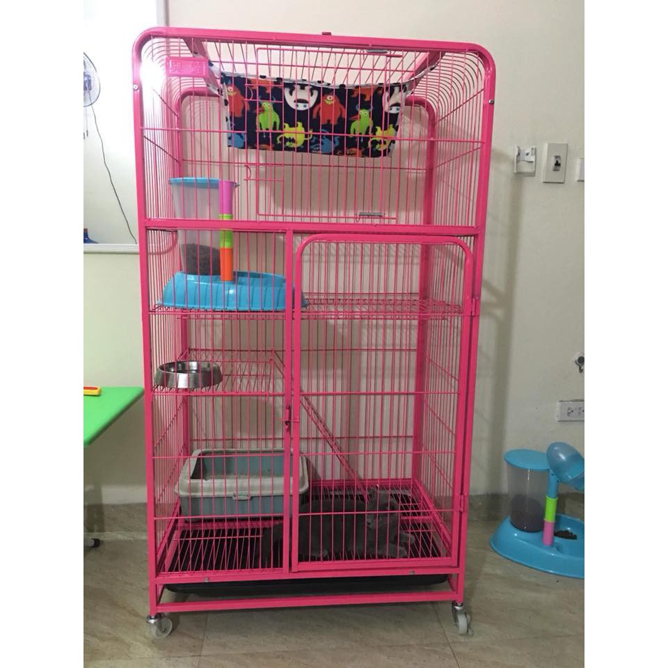 Lồng mèo 3 tầng