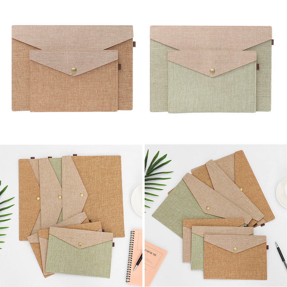 Túi đựng tài liệu bằng canvas kiểu dáng đơn giản