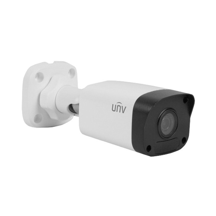 BỘ KIT CAMERA TRỤ IP POE UNV KIT/301-04LB-P4/4*2122LR3-PF40-E (Gồm 1 đầu ghi 4 kênh IP POE + 4 Camera IP trụ 2MP)