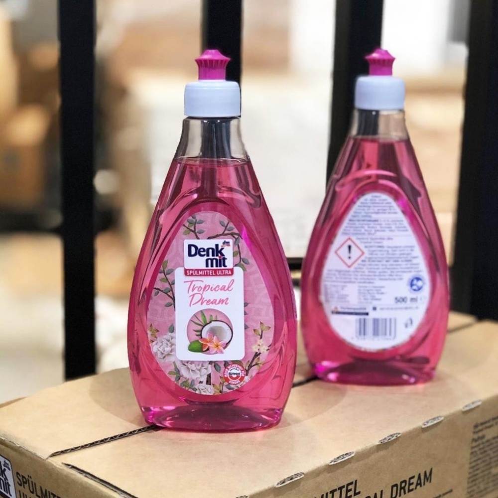 Nước rửa chén bát Denkmit 500ml chiết xuất thiên nhiên