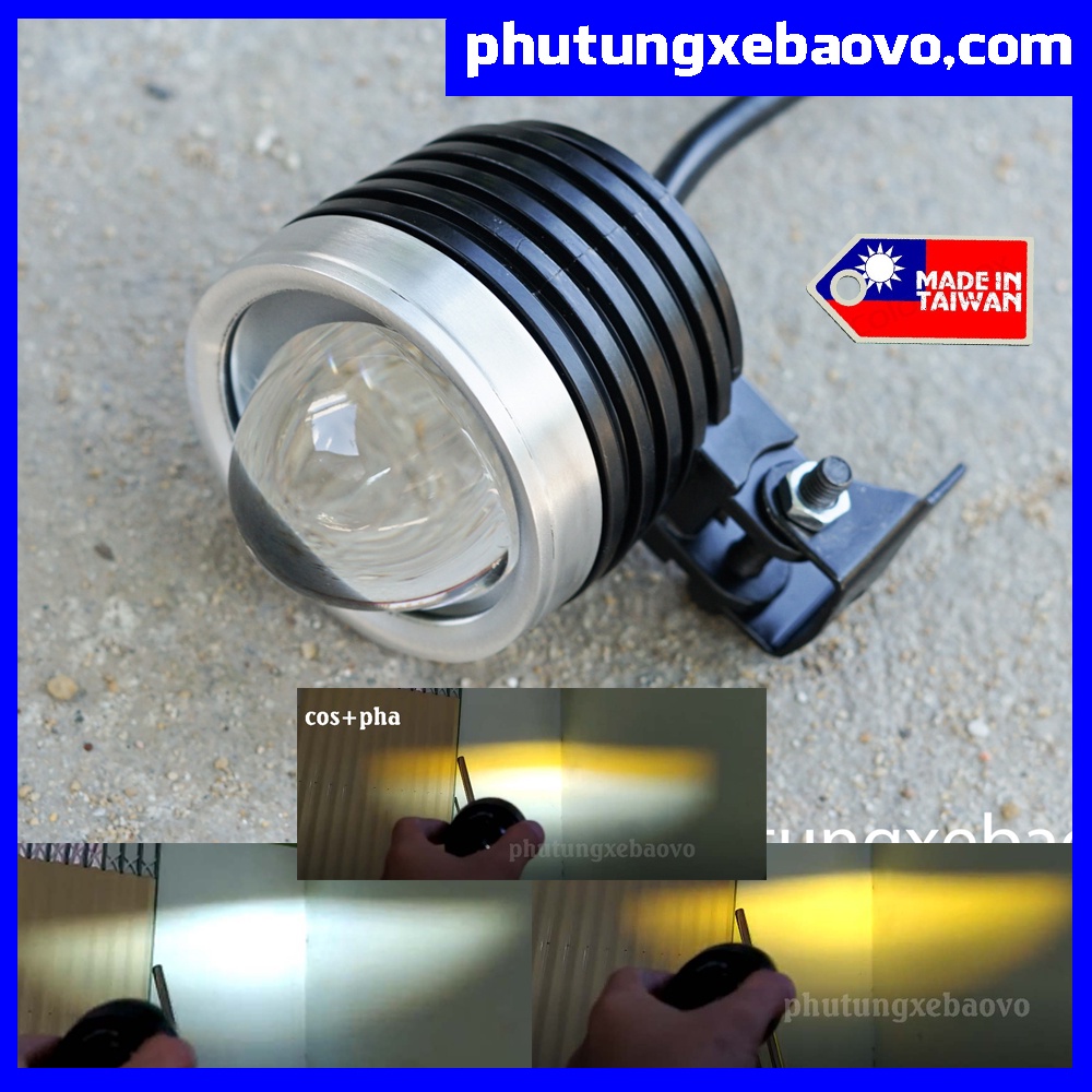 Trợ sáng bi cầu cos pha, đường cắt đẹp không chói mắt người đối diện