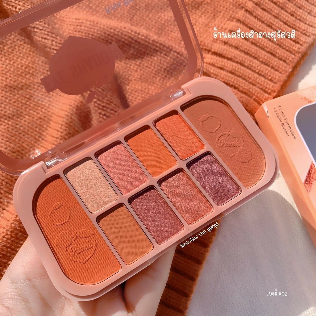 Bộ Trang Điểm 5 Món KissBeauty Đón Tết,Đầy Đủ Các Món Makeup Cho Nàng Xinh Hơn,Từ Son,Phấn Mắt Đến Cọ Đều Có Hết Nè.