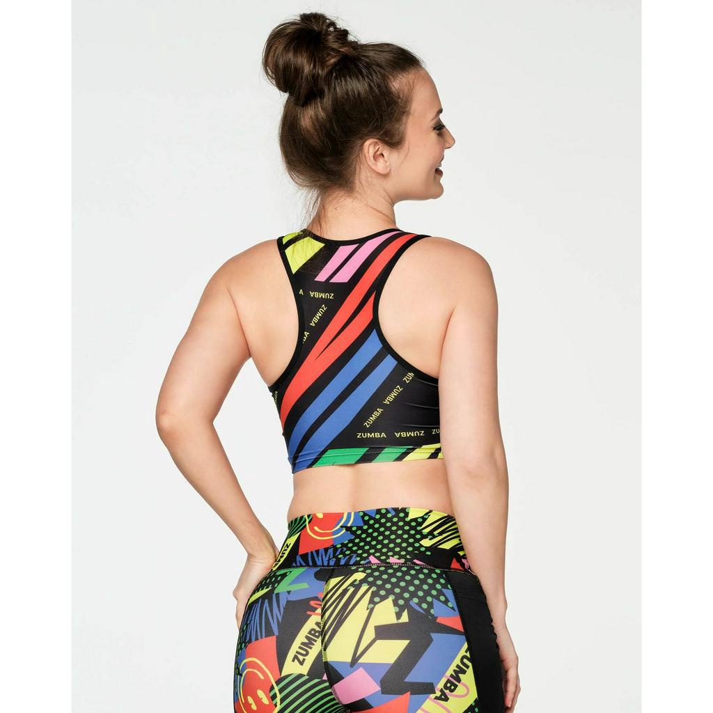 Mới Áo Ngực Zumba Z1T00 0330 Màu Đen