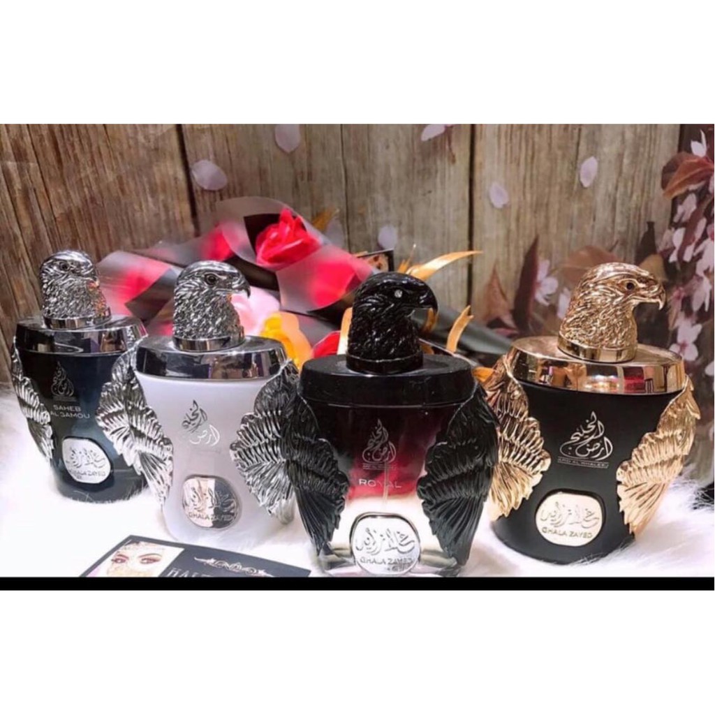 Nước Hoa Đại Bàng Dubai Ghala Zayed Gold Luxury EDP 100ml Nam Tính - Đẳng Cấp( 4 mùi Gold - Rougue - White - Royal) | Thế Giới Skin Care