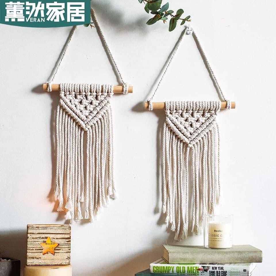 [Giá Ưu Đãi] Macrame mini Trang Trí Decor Nhà Cửa