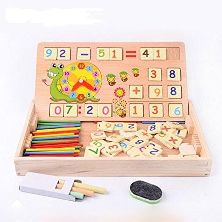 Bảng gỗ học toán luyện tư duy cho bé