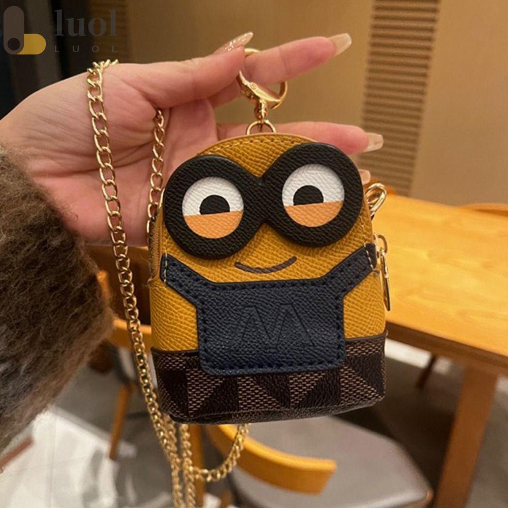 Túi vai Minion Xu ví Túi lưu trữ Mini