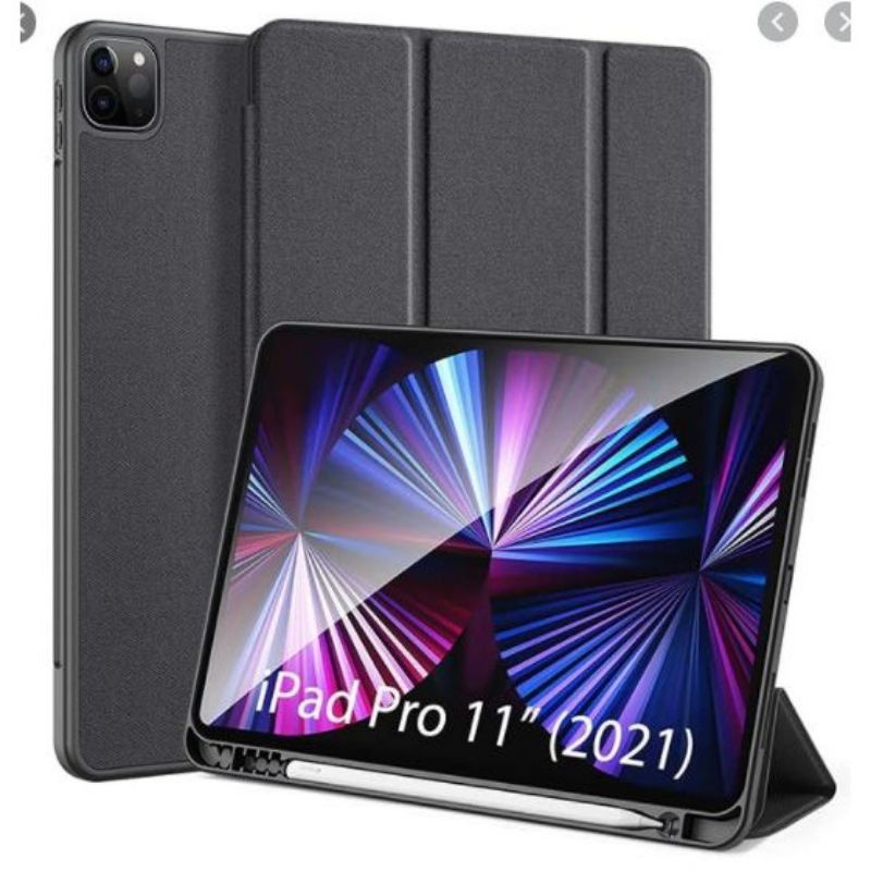 Bao da chính hãng Mutural cho iPad Gen 10 2022 / Pro 11 inch 2021 M1 lưng silicon chống sốc
