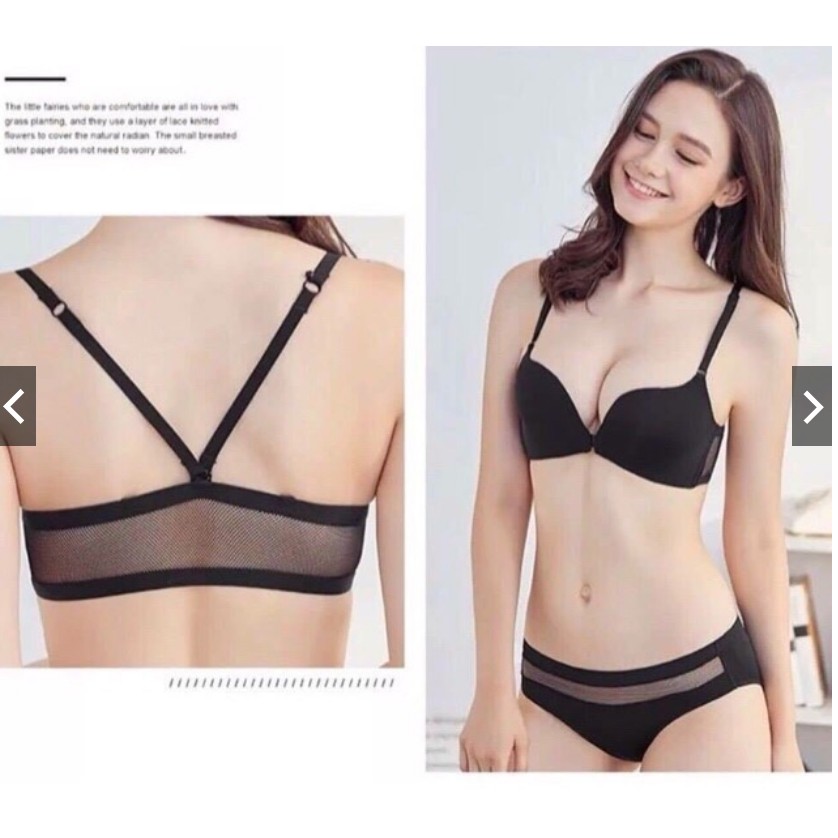 (Siêu hot) Bộ đồ lót cài trước dây lưới cao cấp C102