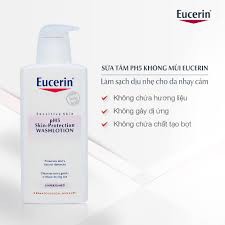 [TEM CTY] Sữa tắm  Eucerin pH5 Washlotion 200ml &amp; 400ml (Có mùi &amp; không mùi) - cho da nhạy cảm