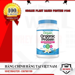 Sữa Dinh Dưỡng Orgain Plant Based Protein Bổ Sung Protein Từ Thực Vật Giúp Phát Triển Cơ Bắp
