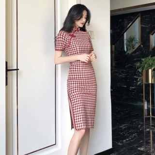 [ORDER] Sườn xám Trung Quốc siêu tôn dáng [INBOX CHỌN MẪU]