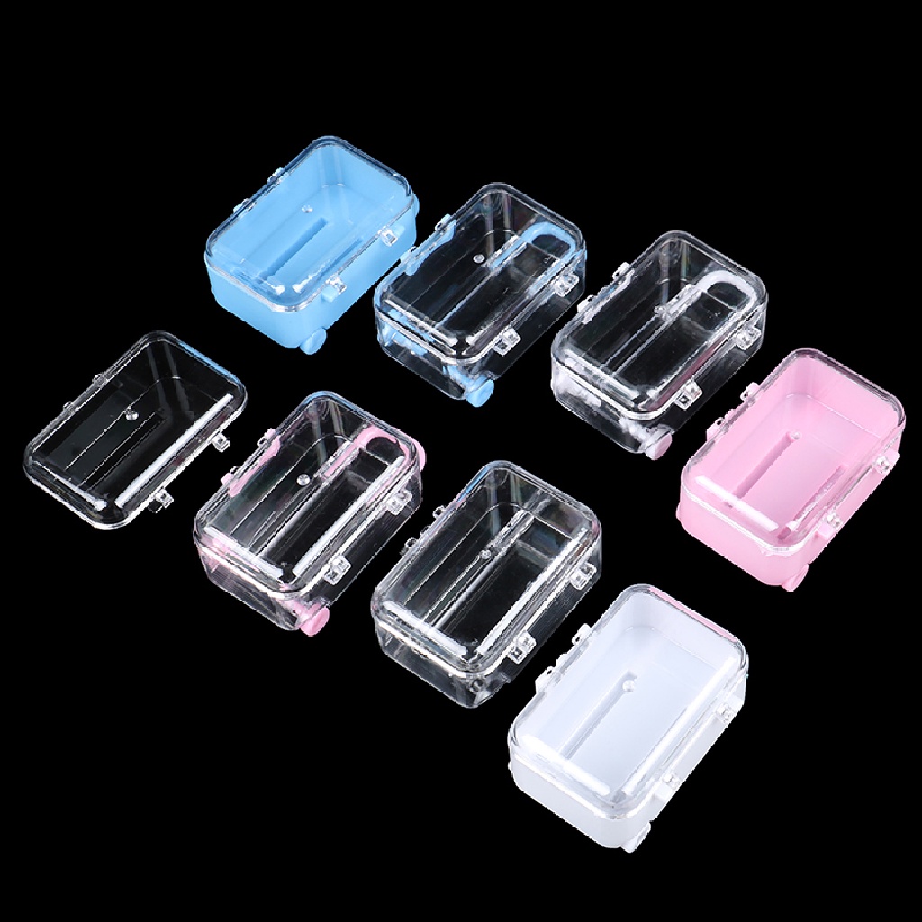 Va Li Kéo Mini Bằng Nhựa Dễ Thương Cho Nhà Búp Bê