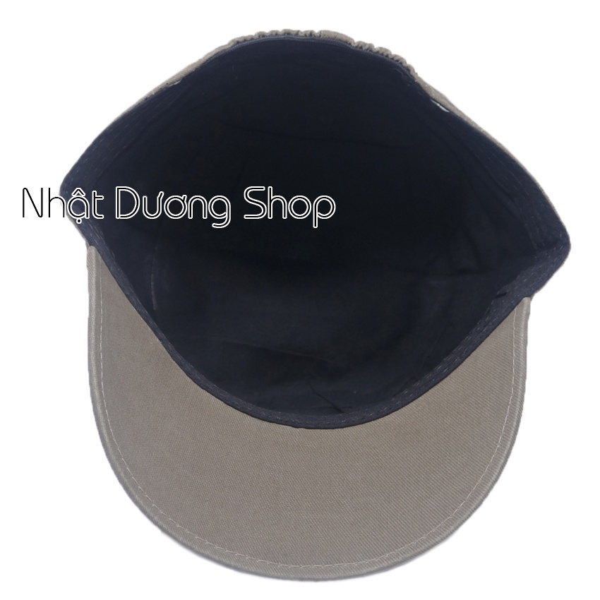 [ Nhiều màu ]Nón kết đầu bằng bít đuôi US Naval vá lính - có may thun phía sau giúp giữ chặt nón và tăng size vòng đầu