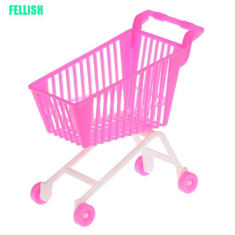 1 Xe Đẩy Mua Sắm Mini Dành Cho Búp Bê