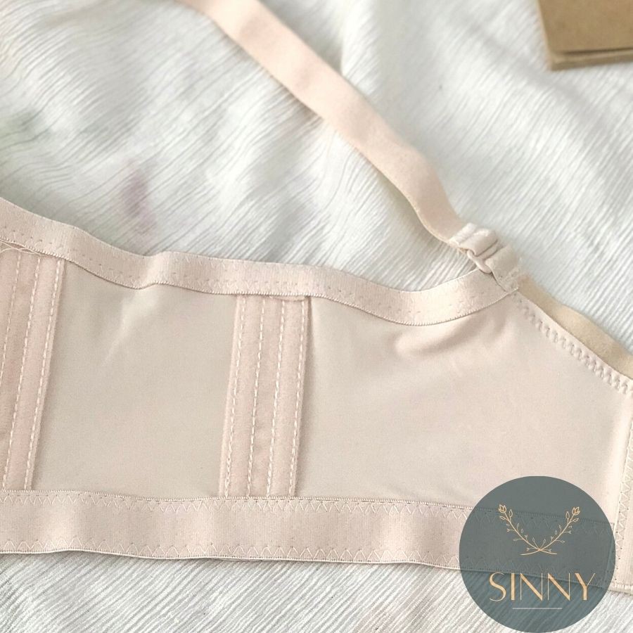 Áo lót big size Thái Lan, áo ngực nữ cúp D không mút có gọng bản to chống xệ Anny 8802, Sinny