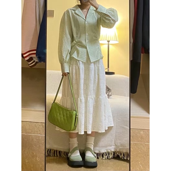 Giày MJ nữ da lì | Kèm ảnh thật