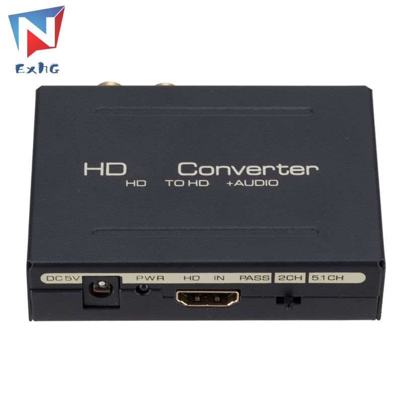Bộ Tách Âm Thanh Tương Thích Với HDMI Sang HDMI Optical SPDIF RCA HD