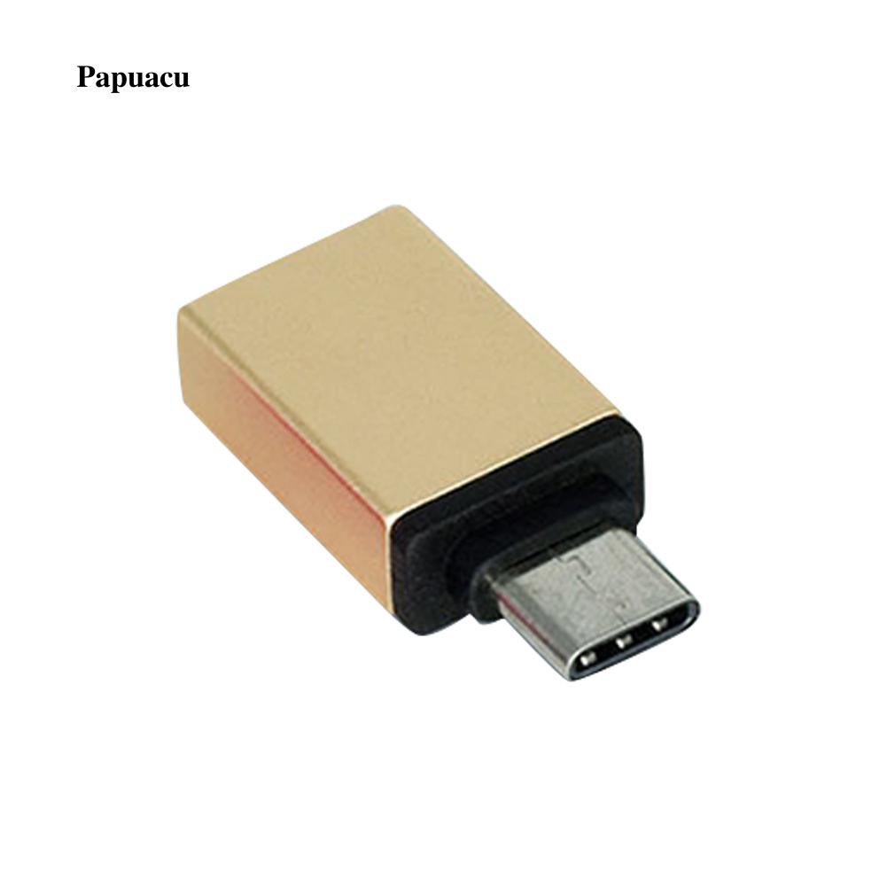 timikar.vn Type-C Male to USB 3.0 Female OTG Adapter for Android Phone USB Disk