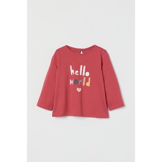 Áo thun cotton cho bé Hm UK auth