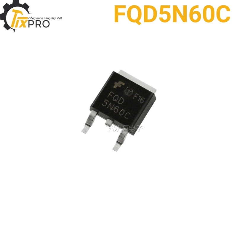 Mosfet dán FQD1N60C 2N60C 4N60C 5N60C 6N60C 8N60C 20N60C 50N60C