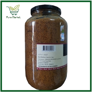 Sốt Mù Tạt Vilux Whole Grain Mustard Seeded 1.65kg