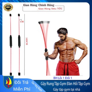 Dụng Cụ Fitness Tập Thể Dục, Thanh Rung FLEX BAR Đàn Hồi Tập Gym Đa Năng Làm Gọn Cơ Thể Săn Chắc Các Cơ Tại Nhà Siêu Bền