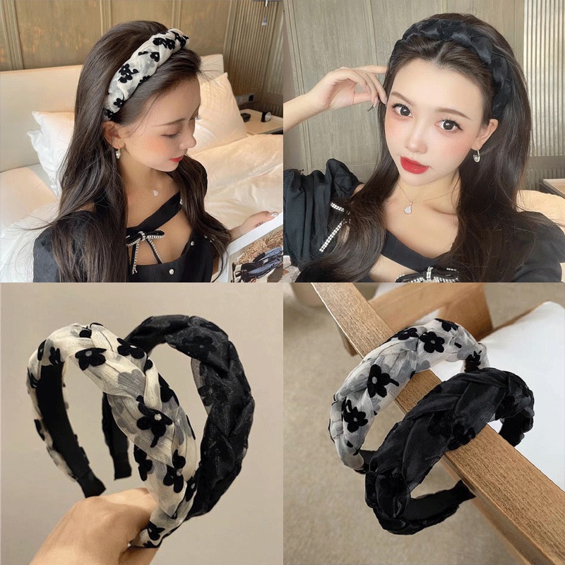 Băng Đô Vải Lưới Thời Trang Cho Nữ