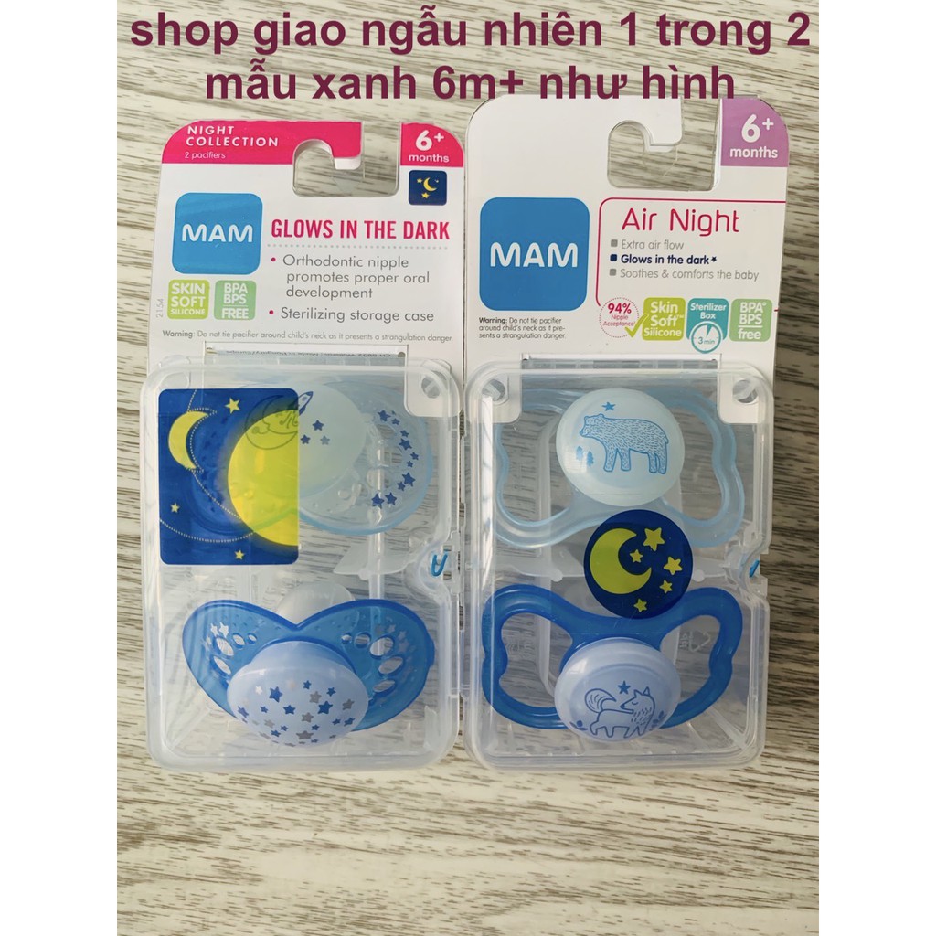 Ti giả Mam cho bé 0-6m, 6m+ và 16m+