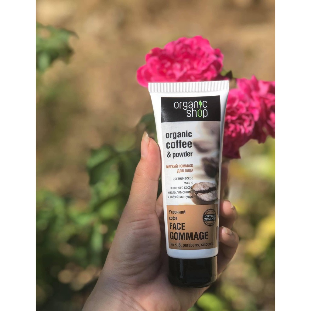 Tẩy da chết face cafe oganic | BigBuy360 - bigbuy360.vn