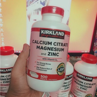 Viên uống bổ sung Canxi Kirkland Calcium Citrate Magnesium and Zinc của Mỹ