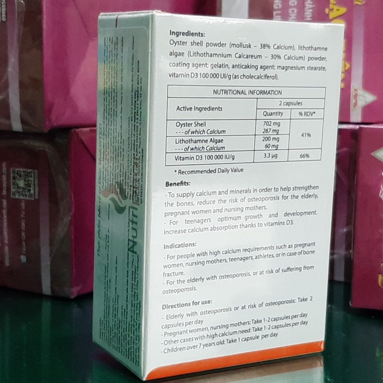 [HÀNG NHẬP PHÁP] Medosteo - Hỗ trợ bổ sung canxi và vitamin D3 giúp xương chắc khỏe, giảm nguy cơ bị loãng xương