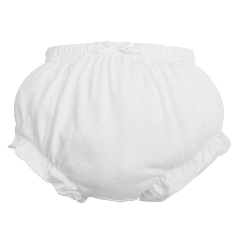 Quần Lót Cotton Mềm Mại Màu Trơn Thoáng Khí Cho Bé Gái