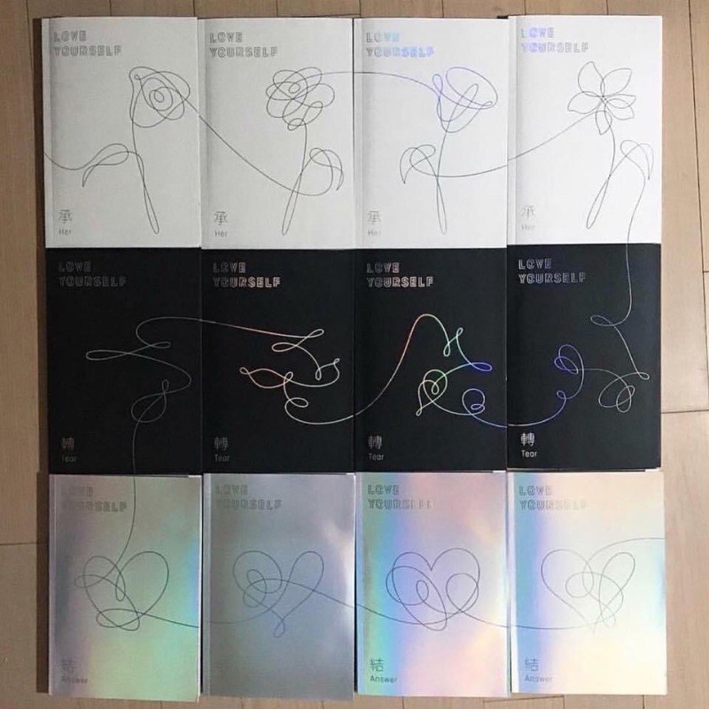 Album BTS LOVE YOURSELF HER đủ ver