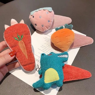 [HÌNH THẬT] kẹp tóc hình thú cute
