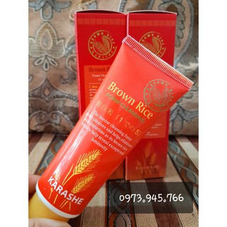 Sữa Rửa Mặt Karashe Mầm Gạo