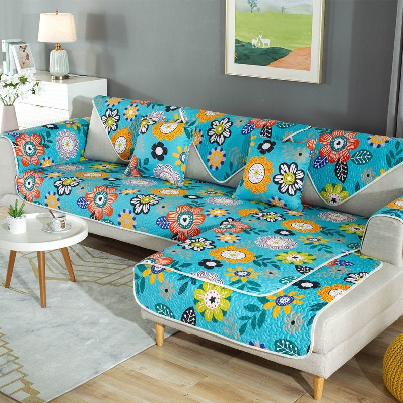 Vỏ Bọc Đệm Ghế Sofa Bốn Mùa Thông Dụng Thời Trang Đơn Giản Chống Trượt Chống Bụi Hiện Đại
