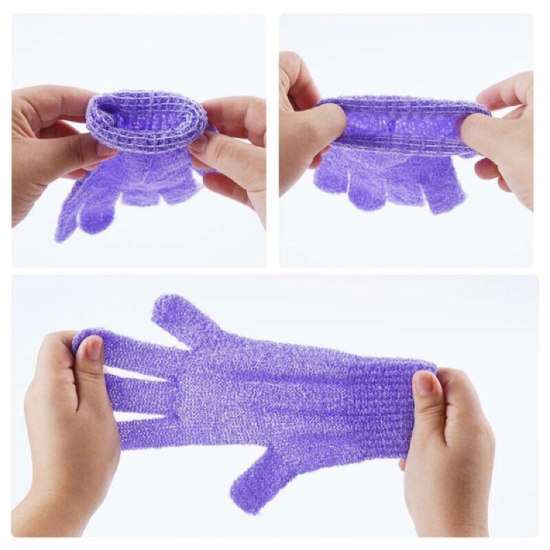 [Chính Hãng] Găng Tay Tắm, Kỳ Ghét, Tẩy Da Chết Bath Glove , Massage Tạo Bọt Tiện Dụng