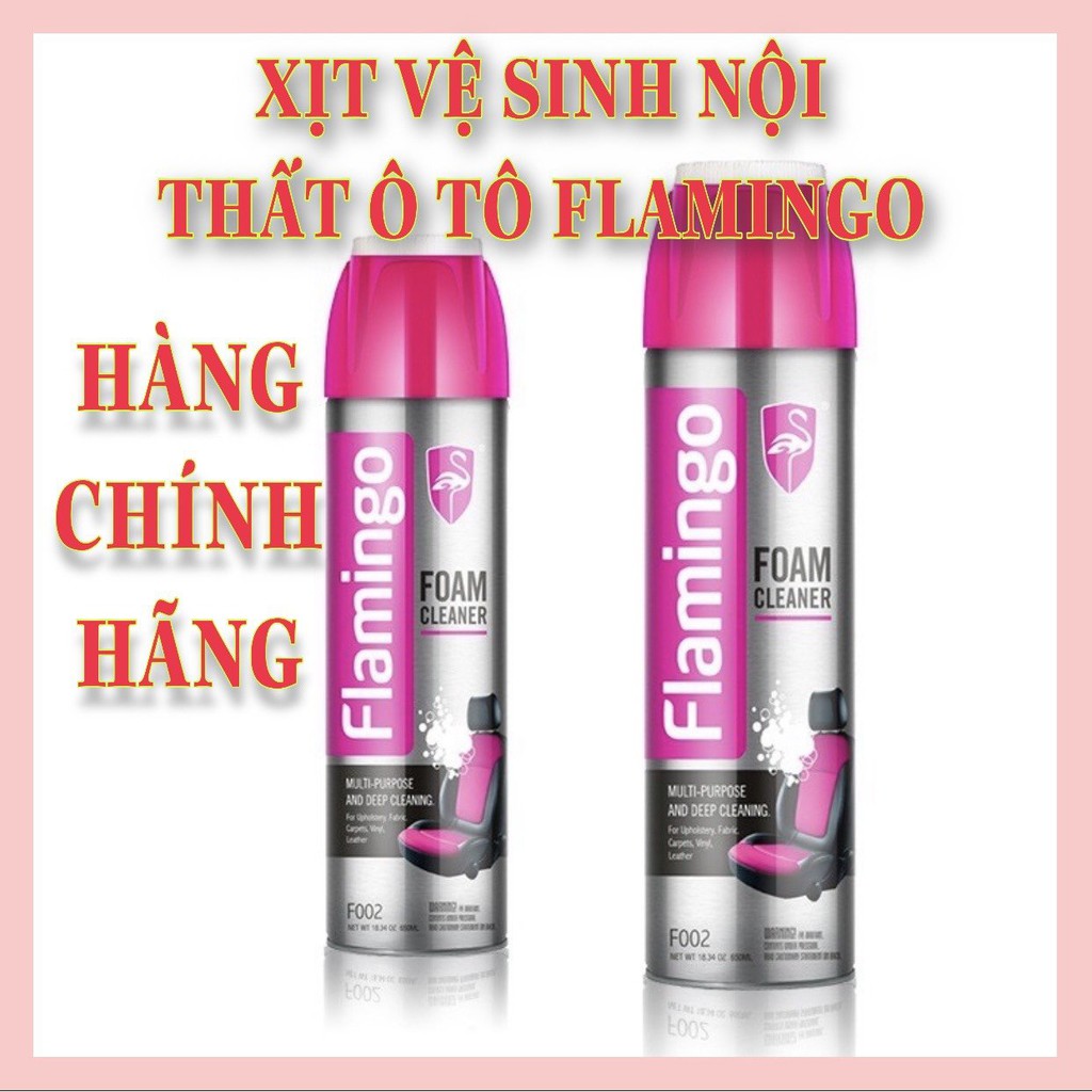 Chai Xịt Tẩy Nội Thất Ô Tô  - Bọt Tẩy Nỉ, Vải, Sofa, Thảm