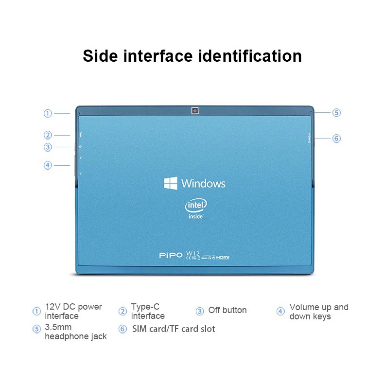 Máy tính bảng Pipo W12 (wifi và 4G LTE) | WebRaoVat - webraovat.net.vn