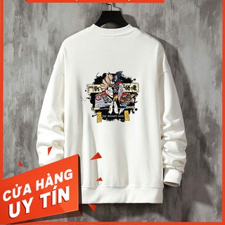 [VIDEO THẬT] Áo Sweater Form Rộng Nỉ Ngoại 3 màu Mon King (Unisex nam nữ đều mặc được)