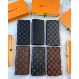 Ví nam nữ gấp 2 nhiều ngăn đựng thẻ giấy tờ fullbox thích hợp làm quà tặng