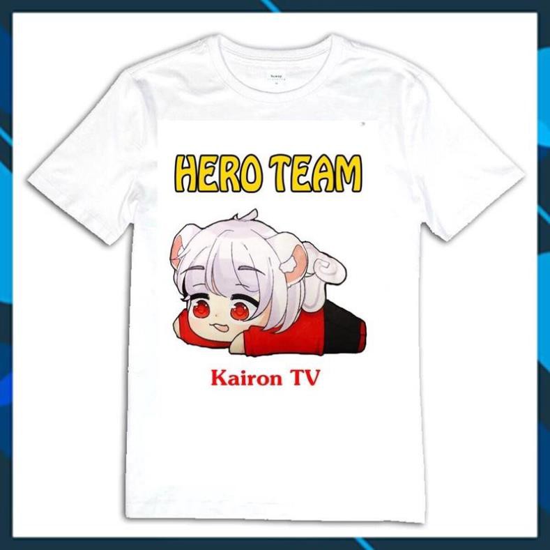 (SALE 50%) áo kairon tv hero team/ aoa in hinh kairon hero team